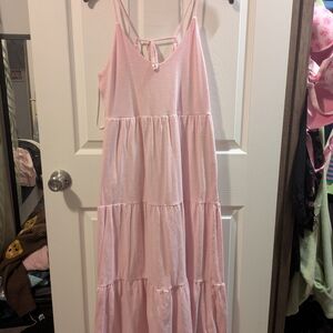 Old Navy Light Pink Sleeveless Dress